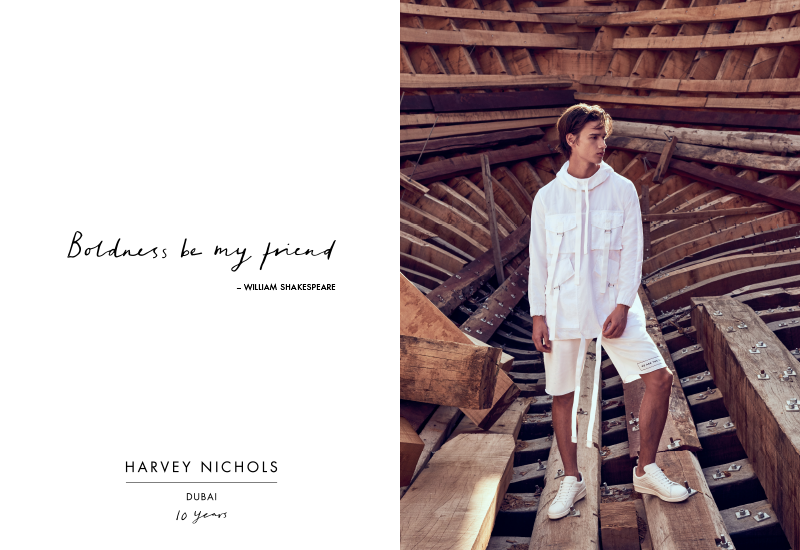 Harvey Nichols Dubai. Seasonal Campaign. Menswear